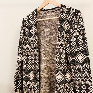 Forever 21 Bohemian Long Cardigan